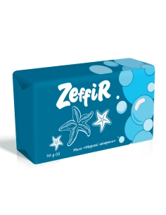 Мило туалетне тверде Морські мінерали ТМ Zeffir 5шт/70г