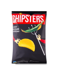 Чіпси картопляні зі смаком Пекельний халапеньо ТМ CHIPSTER`S 120г