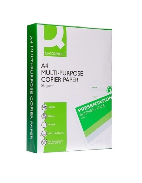 Папір А4 80г/м2 500л Q-Connect B
