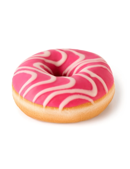 Пончик Donut з полуничною начинкою 65гр