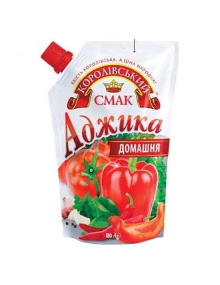 Аджика Домашня ТМ Королівський смак 180г