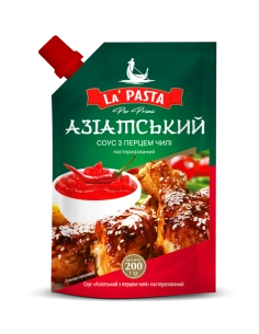 Соус Азіатський з перцем чілі ТМ La Pasta Per Primi 200г