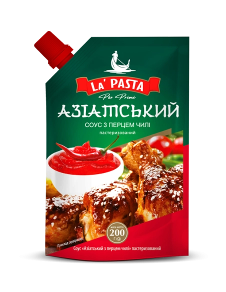 Соус Азіатський з перцем чілі ТМ La Pasta Per Primi 200г