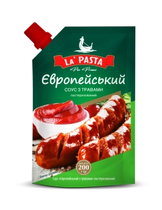 Соус Класичний Эвропейський з травами ТМ La Pasta Per Primi 200г