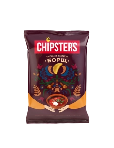 Чипси картопляні зі смаком Борщ ТМ CHIPSTER`S 100г