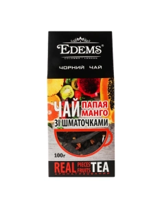 Чай чорн з шмат Тропік 100г Edems