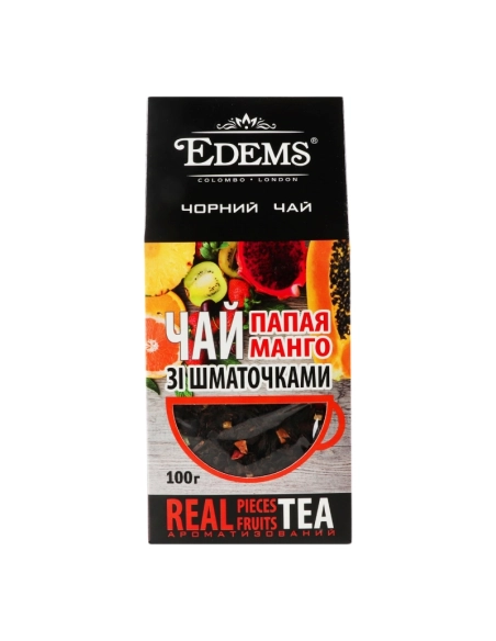 Чай чорн з шмат Тропік 100г Edems