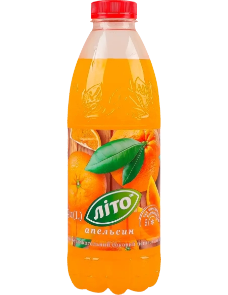 Соковий напій Літо Апельсин 0,9