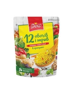 Приправа універсальна 12 овочів і трав в грнулах 170г