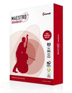 Папір А4 80г/м2 500л Maestro Standart B+ Словаччина