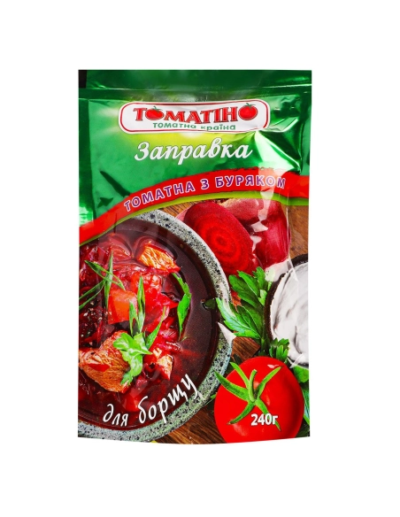 Заправка томатна з буряком 240г Томатіно