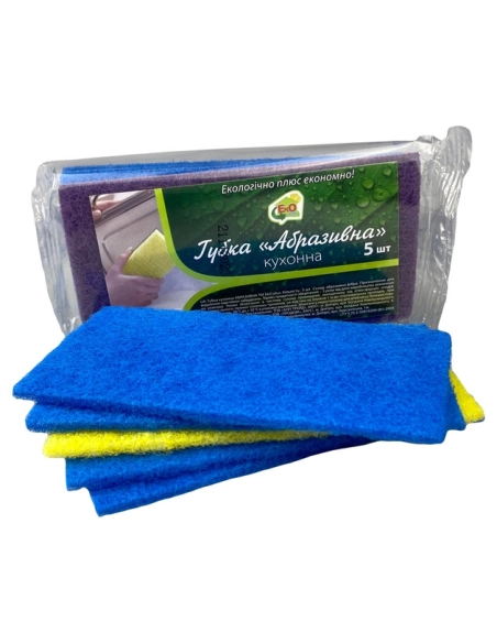 Губка кух 5шт ЕкOplus