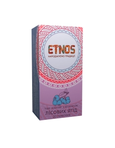 Чай чорний байховий дрібний з ароматом лісових ягід ТМ ETNOS 20 1,5г