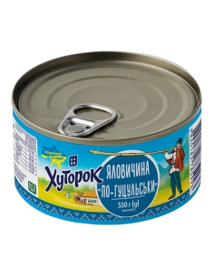 Яловичина По-гуцульски ТМ Хуторок 350г