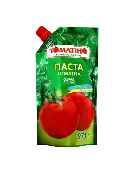 Томатна паста Томаніно 25% 270г дой-пак