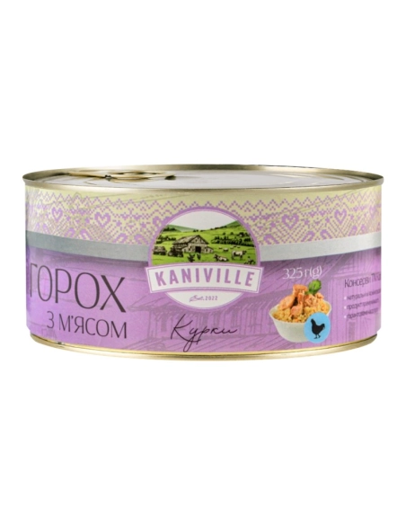 Каша горохова с куркою 325г