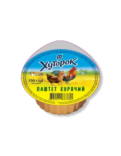 Паштет курячий ТМ Хуторок 130г