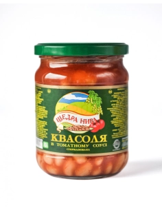 Квасоля в томатному соусі Щедра 480г