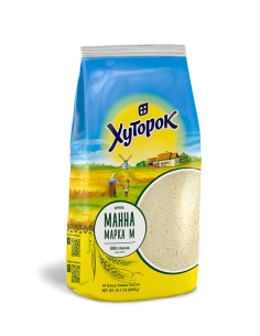 Крупа манна 800г ТМ Хуторок