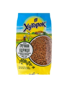 Крупа гречана ядриця Хуторок 800г